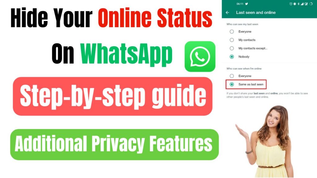 Hide Your Online Status On WhatsApp
