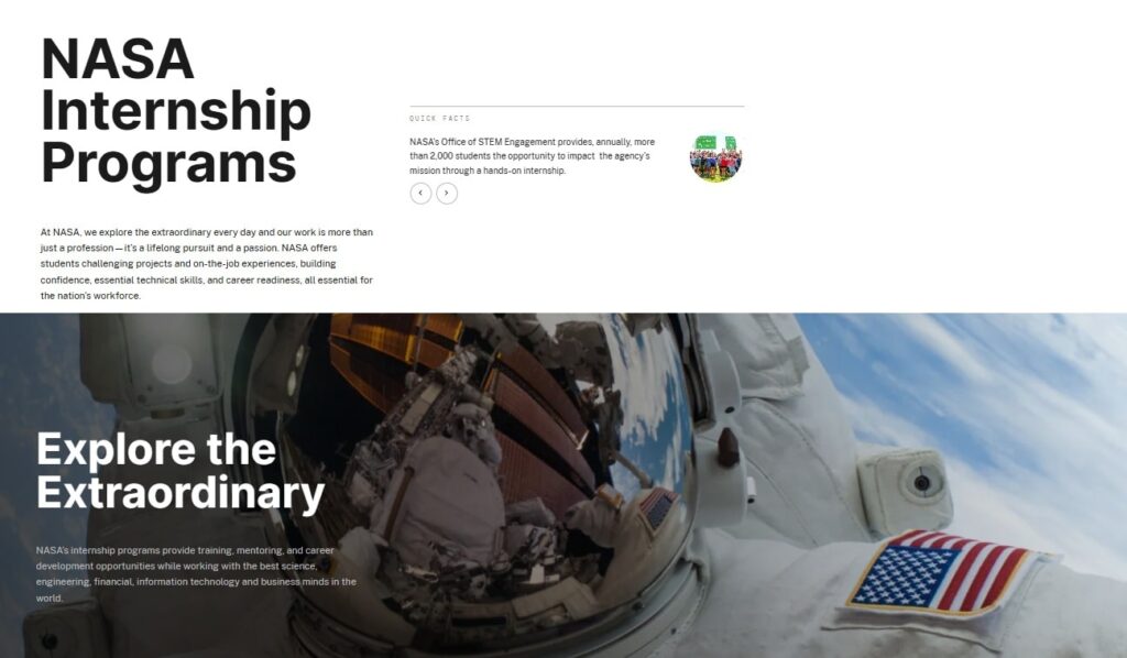 NASA Scholarship 2025