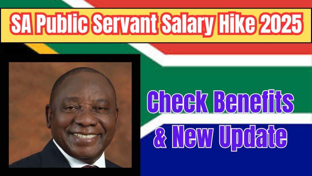 SA Public Servant Salary Hike 2025