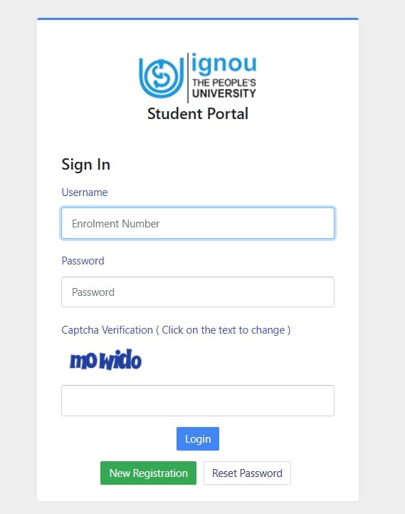 IGNOU July 2025 Registration